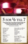 5 for 6 til 7